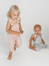 Grow with Me Romper in Dusty Pink